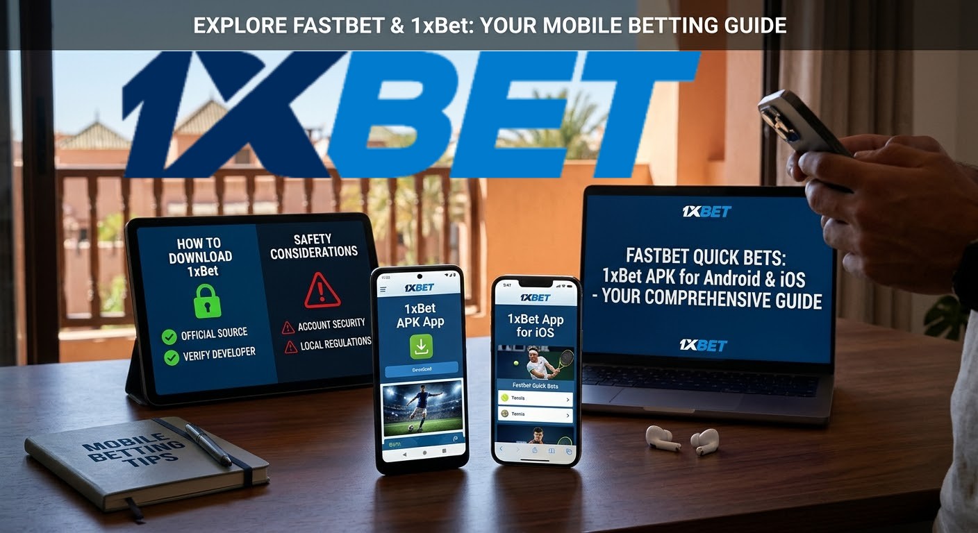 رهانات سريعة Fastbet: تطبيق 1xBet APK للأندرويد وiOS